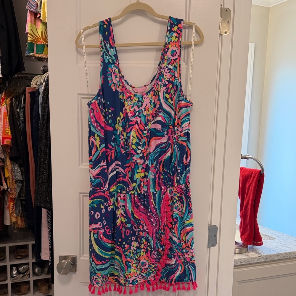 Lilly Pulitzer colorful romper